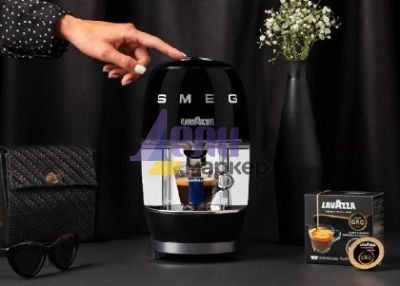 Кафемашина LAVAZZA A MODO MIO My Way SMEG Черен