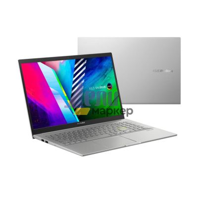 Лаптоп Asus Vivobook OLED K513EA-OLED-L531W, Intel Core i5-1135G7 (8M Cache, up to 4.2 GHz), 15.6" FHD IPS, Glare(1920x1080), 400nits,16GB DDR4 (8ON BD.),1TB PCIEG3 SSD, Windows 11,Illum. Kbd., Transparent Silver