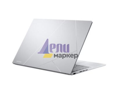 Лаптоп Asus Zenbook UX3405CA-QL078W, INTEL ARL H Core Ultra 5, 14 " OLED , (1920 x 1200) , 16GB LPDDR5X,1TB SSD, Windows 11, Silver