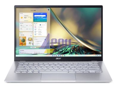 Лаптоп Acer Swift X, SF314-44-R3RD, AMD Ryzen 7 5825U (Up to 4.5GHz, 16MB), 14" IPS FHD (1920x1080), 16GB DDR4, 1024GB PCIe SSD, AMD Radeon RX8 Vega, WiFi 6AX+BT, HD Cam, FPR, Linux, Silver