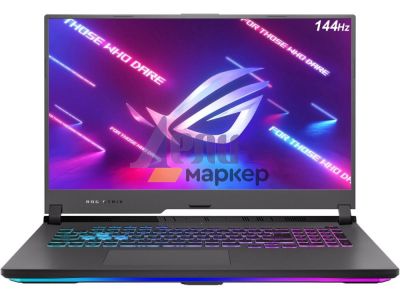Лаптоп Asus ROG Strix G17 G713IE-HX014, Ryzen 7-4800H 2.9GHz (8M cache, up to 4.2GHz)17.3" FHD IPS AG (1920x1080)144 Hz,16GB DDR4 3200(2*8),PCIE NVME 512GB M.2 SSD, NVIDIA GeForce RTX 3050 Ti 4GB GDDR6,Wi-Fi 6,RGB Kbd,Num Pad, no OS, Black