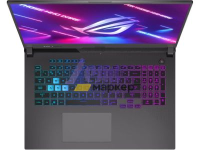 Лаптоп Asus ROG Strix G17 G713IE-HX014, Ryzen 7-4800H 2.9GHz (8M cache, up to 4.2GHz)17.3" FHD IPS AG (1920x1080)144 Hz,16GB DDR4 3200(2*8),PCIE NVME 512GB M.2 SSD, NVIDIA GeForce RTX 3050 Ti 4GB GDDR6,Wi-Fi 6,RGB Kbd,Num Pad, no OS, Black