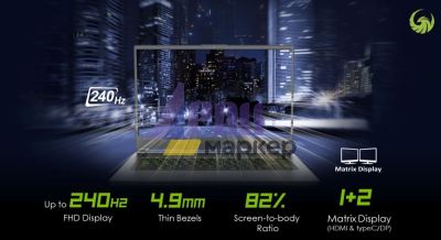 Лаптоп MSI Delta 15 A5EFK, AMD Advantage Edition, Radeon RX6700M 10GB GDDR6, Ryzen 7 5800H (Up to 4.4GHz, 8C/16T, 16MB L3), 15.6 IPS-Level FHD, 240Hz, AG, 16GB DDR4 3200 (2x8), 1TB PCIe SSD, Wi-Fi 6E, BT5.2, 4 Cell, Windows 11 Home, Carbon Gray