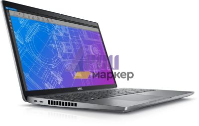 Лаптоп Dell Precision 3570, i7-1255U vPro(2+8 Core, 12 MB Cache, up to to 4.70Ghz), 15.6" FHD (1920x1080) 400 nit, 16 GB, 2 x 8 GB, DDR5, 4800Mhz, 512GB SSD PCIe M.2, NVIDIA T550 4G DDR6, IR Cam and Mic, Wi-Fi 6E+BT 5.2, Backlit Kb, Win 11Pro, 3Y PS