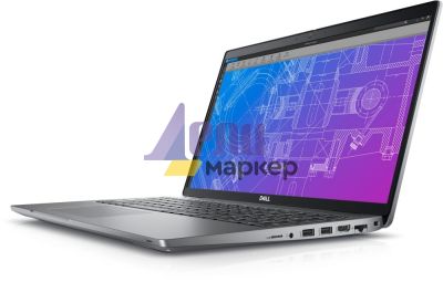 Лаптоп Dell Precision 3570, i7-1255U vPro(2+8 Core, 12 MB Cache, up to to 4.70Ghz), 15.6" FHD (1920x1080) 400 nit, 16 GB, 2 x 8 GB, DDR5, 4800Mhz, 512GB SSD PCIe M.2, NVIDIA T550 4G DDR6, IR Cam and Mic, Wi-Fi 6E+BT 5.2, Backlit Kb, Win 11Pro, 3Y PS