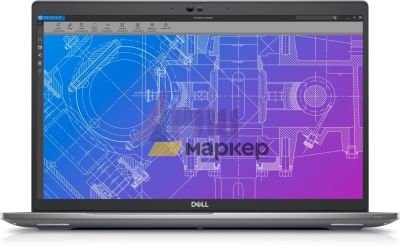 Лаптоп Dell Precision 3570, i7-1255U vPro(2+8 Core, 12 MB Cache, up to to 4.70Ghz), 15.6" FHD (1920x1080) 400 nit, 16 GB, 2 x 8 GB, DDR5, 4800Mhz, 512GB SSD PCIe M.2, NVIDIA T550 4G DDR6, IR Cam and Mic, Wi-Fi 6E+BT 5.2, Backlit Kb, Win 11Pro, 3Y PS