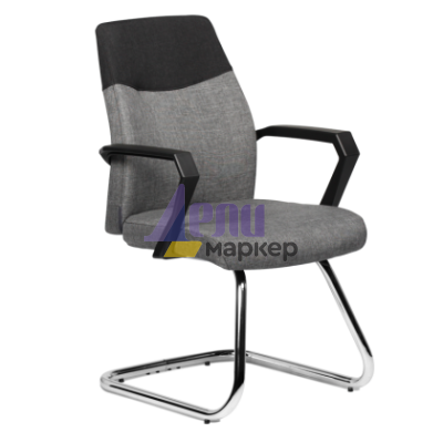 Посетителски стол Carmen 6003 - сив