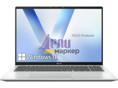Лаптоп Asus Vivobook X1607QA-MB004W,Purwa SE,16.0 WUXGA(WU) 1920X1200 16:10 300nits Anti-Glare ,LPDDR5X 16GB (on board )1TB PCIE G4 SSD,Qualcomm Adreno GPU, Windows 11, Cool Silver