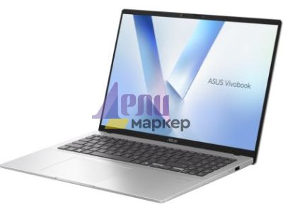 Лаптоп Asus Vivobook X1607QA-MB004W,Purwa SE,16.0 WUXGA(WU) 1920X1200 16:10 300nits Anti-Glare ,LPDDR5X 16GB (on board )1TB PCIE G4 SSD,Qualcomm Adreno GPU, Windows 11, Cool Silver