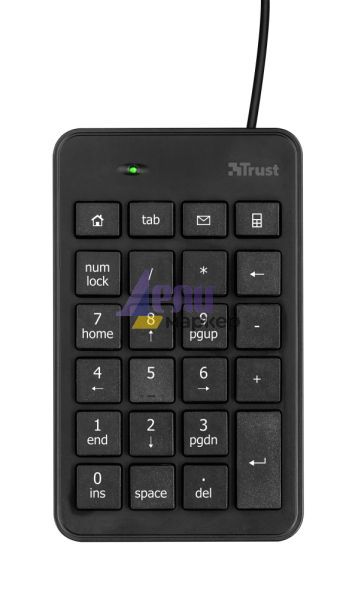 Клавиатура TRUST Xalas USB Numeric Keypad
