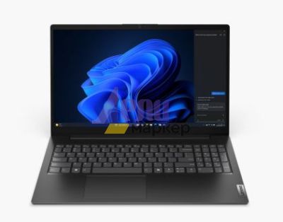 Лаптоп Lenovo V15 G5 IRL Intel Core 3 100U (up to  4.7GHz, 10MB), 8GB DDR5-5200, 256GB SSD, 15.6" FHD (1920x1080) TN, AG, Intel Graphics, HD 720p Cam, WLAN, BT, DOS, 3Y CCI