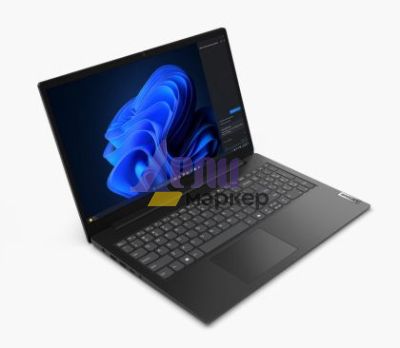 Лаптоп Lenovo V15 G5 Intel Core 7 240H (up to 4.0GHz, 24MB), 16GB DDR5-5200, 512GB SSD, 15.6" FHD (1920x1080) TN, AG, Intel Graphics, HD 720p Cam, WLAN, BT, Black, DOS, 2Y