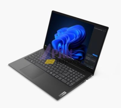 Лаптоп Lenovo V15 G5 Intel Core 7 240H (up to 4.0GHz, 24MB), 16GB DDR5-5200, 512GB SSD, 15.6" FHD (1920x1080) TN, AG, Intel Graphics, HD 720p Cam, WLAN, BT, Black, DOS, 2Y