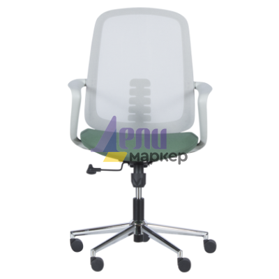 Работен офис стол Carmen 7063 - сив-зелен