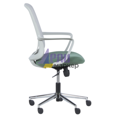 Работен офис стол Carmen 7063 - сив-зелен