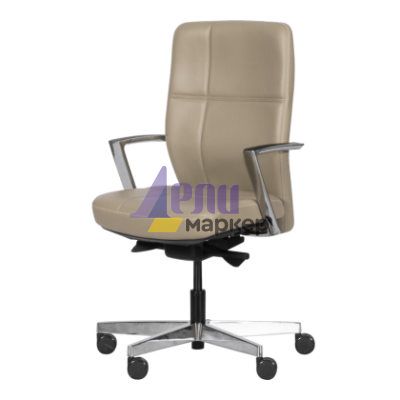 Ергономичен стол SONIA - светло бежов LUX