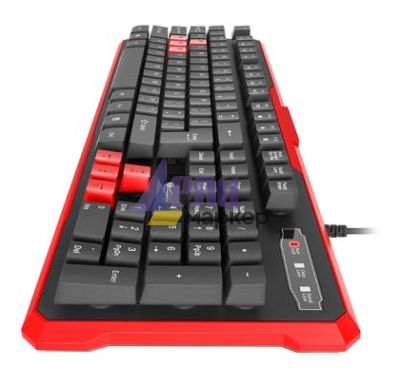 Клавиатура Genesis Gaming Keyboard Rhod 110 Red Us Layout