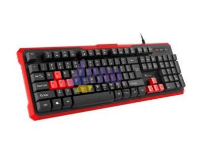 Клавиатура Genesis Gaming Keyboard Rhod 110 Red Us Layout