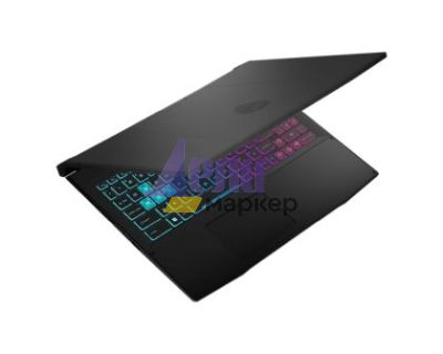 Лаптоп MSI Katana 15 B13VFK, i7-13620H (10C/16T, up to 4.90GHz, 24 MB), GeForce RTX 4060 8GB GDDR6 233 AI TOPS, 15.6" QHD (2560x1440), 165Hz, IPS-Level, 16GB RAM 2x8 (5200)MHz, 512GB PCIe Gen4x4 SSD, WiFi 6E, BT5.3, 4-Zone RGB Kbd, NO OS, 53.5 Whrs, 2.25