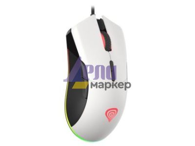 Мишка Genesis Gaming Mouse Krypton 290 6400 DPI RGB Backlit With Software White