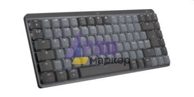 Клавиатура Logitech MX Mechanical Mini for Mac Minimalist Wireless Illuminated Keyboard - SPACE GREY - US INT'L - EMEA