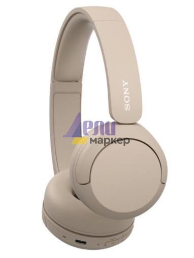 Слушалки Sony Headset WH-CH520, cream