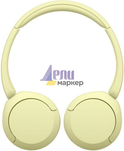 Слушалки Sony Headset WH-CH520, yellow