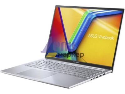 Лаптоп Asus Vivobook M1605YA-MB701, AMD Ryzen R7-7730U, 16.0 WUXGA(WU) 1920X1200 16:10 300nits Anti-Glare, 16GB LPDDR4 (8 GB on BD),1TB SSD G3,Backlit Chiclet Keyboard with num key ,  NO OS, Cool Silver