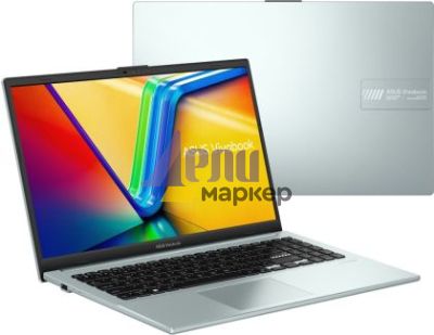 Лаптоп Asus Vivobook Go E1504FA-NJ311W AMD, Ryzen R5-7520U,15.6" FHD (1920x1080),16GB (on bd) DDR5 , 512GB SSD,  AMD Radeon Graphics,Backlit ,Chiclet Keyboard Windows 11, Silver