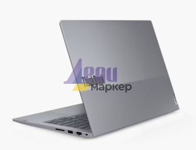 Лаптоп Lenovo ThinkBook 14 G7 Intel Core Ultra 7 155H (up to 4.8GHz, 24MB), 16GB DDR5-5600, 512GB SSD, 14" WUXGA (1920x1200) IPS AG, Intel Arc Graphics, FHD 1080p&IR Cam, Backlit KB, 3 cell, WLAN, BT, FPR, DOS, 3Y CCI