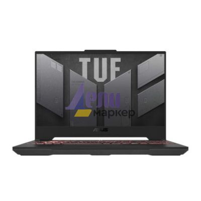 Лаптоп Asus TUF A15 FA507UV-LP014, AMD Ryzen 9 8945HS,15.6" FHD AG (1920x1080)144Hz, 16GB DDR5, 512 GB PCIe 4. RTX 4060 8GB GDDR6, Wi-Fi 6(802.11ax), Backlit Chiclet Keyboard 1-Zone RGB, No OS, Mecha Gray
