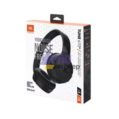 Слушалки JBL T670NC BLK HEADPHONES