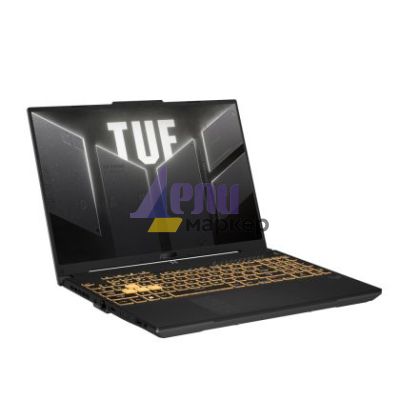 Лаптоп Asus TUF F16 FX607VU-RL091 Inte i7-13620H 2.4 GHz (24M Cache, up to 4.9 GHz, ), 16" FHD(1920 x 1200) 16:9,144 Hz.16GB DDR5 ( 5600hz) ,1TB PCIe 4.0,RTX40506GB GDDR6, Wi-Fi 6(802.11ax)Backlit Chiclet Keyboard 1-Zone RGB, no OS, Mecha Gray