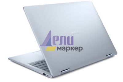 Лаптоп Dell 14 Plus 2-in-1 DB04250, Intel Ultra 5 226V (40 TOPS NPU, 8 cores, up to 4.5 GHz), 14" 16:10 FHD+(1920x1200) Touch 300nits WVA AG, 16GB, LPDDR5X, 8533MT/s (onboard), 512GB M.2 SSD PCIe, Intel Arc, FHD RGB and Mic, Wi-Fi 7, FPR, Backlit Kb, Win