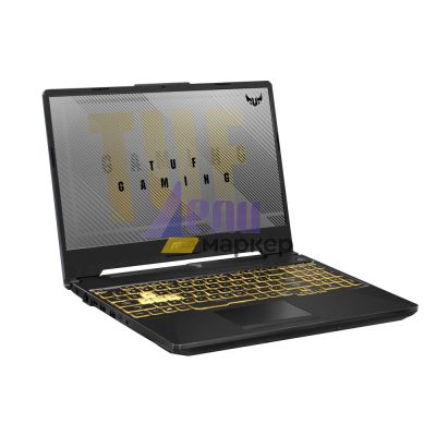 Лаптоп Asus TUF F15 FX507ZC4-HN002, Intel i7-12700H,2.3 GHz, 15.6" FHD AG (1920x1080)144Hz, 16GB DDR5 3200MHz (2x8 GB), PCIE NVME 512GB , RTX 3050 GDDR6, WiFi 6, RGB Illum. Kbd, no OS, Mecha Gray