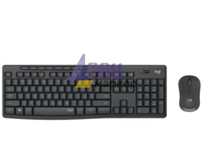 Комплект Logitech MK295 Silent Wireless Combo - GRAPHITE - US INTL - 2.4GHZ - INTNL