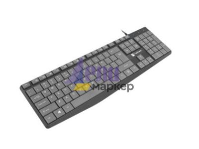 Клавиатура Natec keyboard Nautilus SLIM Black-Grey US layout