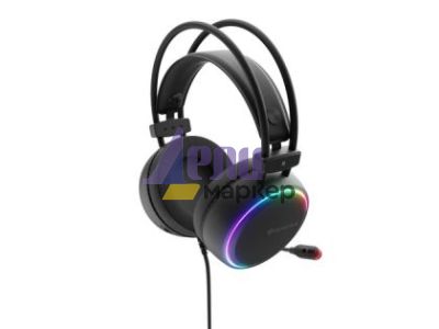 Слушалки Genesis Headset Neon 613 G2 With Microphone RGB Illumination Black