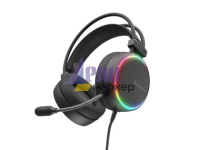 Слушалки Genesis Headset Neon 613 G2 With Microphone RGB Illumination Black