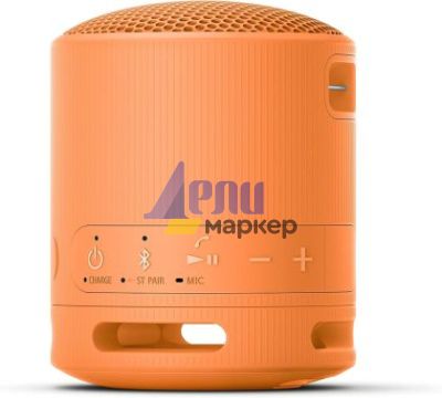 Тонколони Sony SRS-XB100 Portable Bluetooth Speaker, orange