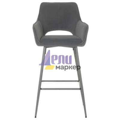 Бар стол TELFORD 2 - сив MJ 3