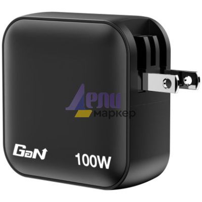Зарядно устройство Verbatim Mini GaN Charger 100W 4 Port US plug with EU and UK adaptors