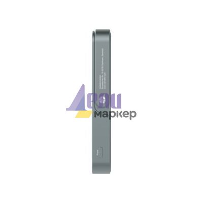 Външна батерия Verbatim Charge 'n' Go Power Bank with Stand Magnetic Wireless 10000mAh Grey