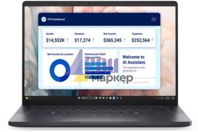 Лаптоп Dell Pro 13 Premium PA13250, Intel Ultra 7 266V vPro (48 TOPS NPU, 8 cores, up to 5.0 GHz), 13.3" FHD+(1920x1200) WVA 400nits AG, 16 GB: LPDDR5x, 8533 MT/s (onboard), 512 GB SSD PCIe M.2, Intel Arc, 8MP HDR+IR Cams and Mic, Wi-Fi 7, FPR, BKT Kb, Wi