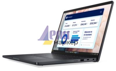 Лаптоп Dell Pro 13 Premium PA13250, Intel Ultra 7 266V vPro (48 TOPS NPU, 8 cores, up to 5.0 GHz), 13.3" FHD+(1920x1200) WVA 400nits AG, 16 GB: LPDDR5x, 8533 MT/s (onboard), 512 GB SSD PCIe M.2, Intel Arc, 8MP HDR+IR Cams and Mic, Wi-Fi 7, FPR, BKT Kb, Wi