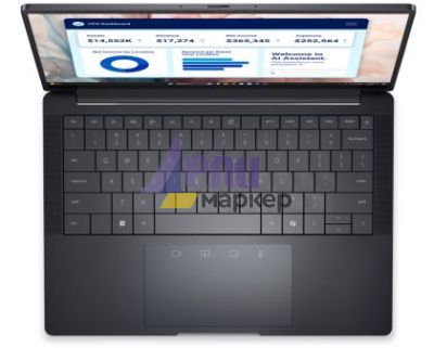 Лаптоп Dell Pro 13 Premium PA13250, Intel Ultra 7 266V vPro (48 TOPS NPU, 8 cores, up to 5.0 GHz), 13.3" FHD+(1920x1200) WVA 400nits AG, 16 GB: LPDDR5x, 8533 MT/s (onboard), 512 GB SSD PCIe M.2, Intel Arc, 8MP HDR+IR Cams and Mic, Wi-Fi 7, FPR, BKT Kb, Wi