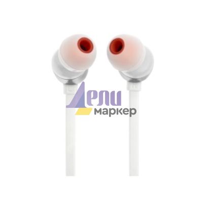 Слушалки JBL T310C WHT USB-C In-ear headphones