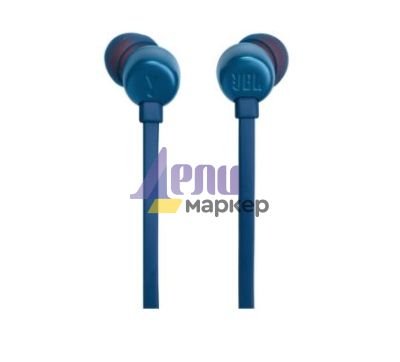 Слушалки JBL T310C BLU USB-C In-ear headphones