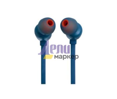 Слушалки JBL T310C BLU USB-C In-ear headphones