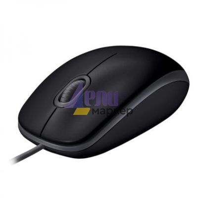 Мишка Logitech B110 Silent - black